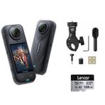 Insta360 X5 Aksiyon Kamerası - Motosiklet Kiti (128 GB)