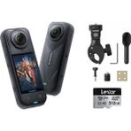 INSTA360 X5 Aksiyon Kamerası - Motosiklet Kiti (512 Gb) - Diğer