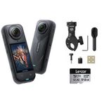 Insta360 X5 Aksiyon Kamerası - Motosiklet Kiti (512 GB)