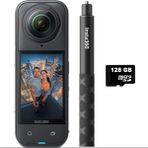 Insta360 X5 Invisible 114 Cm Selfie Stick Bundle ile Ultra Geniş Açılı Çekimler Yapın