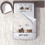 İnstababyrooms 009 Dijital Baskılı Renkli 160x220 cm Bebek Nevresim Takımı