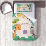 İnstababyrooms 022 Dijital Baskılı Renkli 160x220 cm Bebek Nevresim Takımı