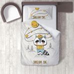 İnstababyrooms 089 Dijital Baskılı Renkli 160x220 cm Bebek Nevresim Takımı