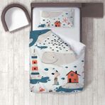 İnstababyrooms 1340 Dijital Baskılı Renkli 160x220 cm Bebek Nevresim Takımı