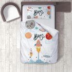 İnstababyrooms 1355 Dijital Baskılı Renkli 160x220 cm Bebek Nevresim Takımı