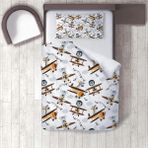 İnstababyrooms 1392 Dijital Baskılı Renkli 160x220 cm Bebek Nevresim Takımı