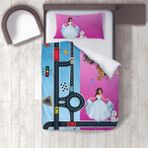 İnstababyrooms 1402 Dijital Baskılı Renkli 160x220 cm Bebek Nevresim Takımı