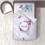 İnstababyrooms 224 Dijital Baskılı Renkli 160x220 cm Bebek Nevresim Takımı