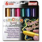 Instant Playcolor Pocket 6'lı Metalik Su Bazlı Pastel Boya