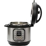 Instant Pot Duo Mini 7'si 1 Arada 3 L Paslanmaz Çelik Tencereli Buharlı Pişirici, Yoğurt Makinası - Gri
