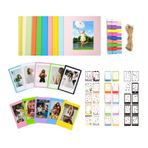 Instax fotoğrafları için küçük manyetik resim çerçevesi, fotoğraf çerçevesi, çıkartma ve mini çerçeveli, Fujifilm Instax Mini LiPlay 12 11 9 8+ 8 evo 99 SE 40 90 70 50S 25 7S ile uyumlu