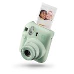 Instax Fujifilm Mini 12, Mint Yeşili, Kompakt