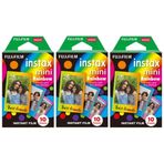 Instax HBCV00000EPAUW Mini Rainbow 10x3 Film Seti
