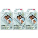 Instax HBCV00000EYSI5 Mini Blue Marble 10x3 Film Seti