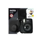 Instax Mini 11 Siyah Fotoğraf Makinesi ve Kare Albümlü Seti 11