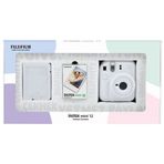 Instax Mini 12 Beyaz 10'lu Film 28'li Mini Albüm Bundle Box ve Fotoğraf Makinesi