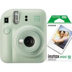 Instax Mini 12 Fotoğraf Makinesi+Askı+pil +10’lu film (YEŞİL)