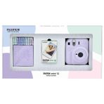 Instax Mini 12 Lila 10'lu Film Mandal Bundle Box ve Fotoğraf Makinesi