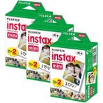 Instax Mini 20'li Film 3'lü 60 Poz Set