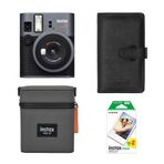 Instax Mini 41 Siyah Şipşak 20'li Film Çanta Laporta Albüm ve Fotoğraf Makinesi Hediye Seti