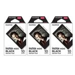 Instax mini Black Edition 10x3 Film Seti