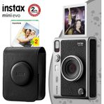 Instax Mini Evo Fotoğraf Makinesi Seti 4 siyah