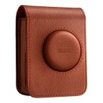 Instax Mini Evo Kahverengi Deri Çanta-FOTSIBP079