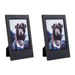 Instax Mini Film Uyumlu Siyah 2'li Klasik Fotoğraf Çerçeve Seti