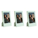 Instax Mini Film Uyumlu Yeşil 3'lü Klasik Fotoğraf Çerçeve Seti