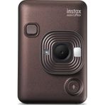 Instax Mini Liplay Deep Bronze Fotoğraf Makinesi kahverengi
