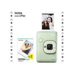 Instax Mini Liplay Hybrid Fotoğraf Makinesi + 20 'li Film yesil
