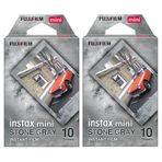 Instax Mini Stone Gray 10X2 Film Seti