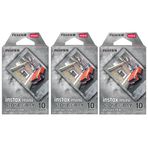 Instax Mini Stone Gray 10X3 Film Seti