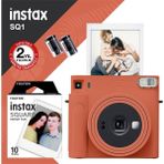 Instax SQ1 Terracotta Turuncu Fotoğraf Makinesi 10'lu Kare Film