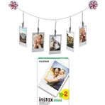 Instax Tüm Mini Makineler ile Uyumlu 20'li Film ve 5'li Resim Askısı