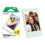 Instax Tüm Mini Makineler ile Uyumlu 20'li Film ve Fotoğraf Çerçevesi (Yeşil)
