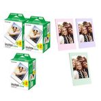 Instax Tüm Mini Makineler İle Uyumlu Film ve Fotoğraf Çerçevesi (60 POZ)