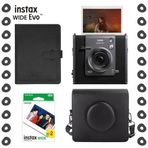 Instax Wide Evo Fotoğraf Makinesi 20'li Film, Albüm ve Deri Kılıflı Hediye Seti-FOTSI00229-S4-20-DA-