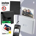 Instax Wide Link 1 Beyaz Akıllı Telefon Yazıcısı ve Hediye Seti