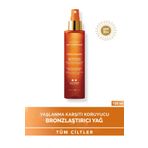 Institut Esthederm Sun Oil Moderate Sun Foto Yaşlanma Karşıtı SPF30 Güneş Koruyucu Bronzlaştırıcı Kuru Yağ 150ML