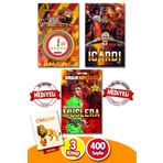 İnsula Yayınları Şampiyon Galatasaray Futbolcu Kitabı Taraftar Seti-3 Kitap Icardi,muslera,galatasaray Karne Hediyesi