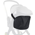iNszkoos Bebek arabası saklama çantası, Doona ile uyumlu, özel klipsli bebek arabası düzenleyici, kaymaz fermuarlı ve büyük depolama alanlı, fit Doona, bebek araba koltuğu, bebek arabası çantası