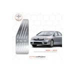 İntachrom Honda Civic Krom Ayak Dinlendirme Pedalı 2009 - 2014
