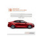 İntachrom Renault Megane 4 Krom Cam Çıtası 6 Parça (YENİ) 2022 ve Üzeri