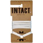 Intact Supply Co. Tüm iş ve spor ayakkabıları için sağlam, güçlü birinci sınıf dayanıklı düz ayakkabı bağcığı, Beyaz, 58"