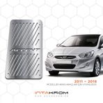 intakrom Hyundai Accent Blue Krom Ayak Dinlendirme Pedalı - 2011 - 2019