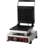 Intch - Silverinox Kare Model Waffle Makinesi Elektrikli
