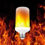 İntec Alev Dekorlu Şömine LED Ampul - Gün Işığı