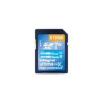 Integral 512 Gb Uhs-Iı Sd Kart V90 300 Mb/S'ye Kadar Okuma Ve 280 Mb/S'ye Kadar Yazma Hızı Sdxc Profesyonel Yüksek Hızlı Hafıza Kartı