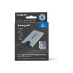 İntegral Integral Slimxpress Pro 2 Tb Harici Taşınabilir SSD Sabit Sürücü: Usb-C, 2000 Mb/s Okuma/yazma, USB 3.2 Gen 2x2, Kompakt, Tak ve Çalıştır, Mac, Windows Pc, Android, Xbox, Playstation ile Uyumlu